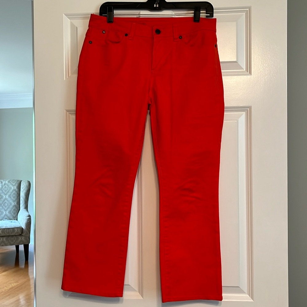 Talbots Signature Flare Crops